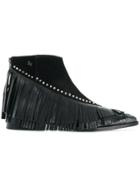 Zadig & Voltaire Mods Franges Boots - Black