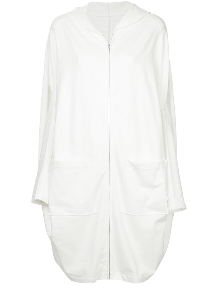 Taylor Panelled Concave Jacket - White