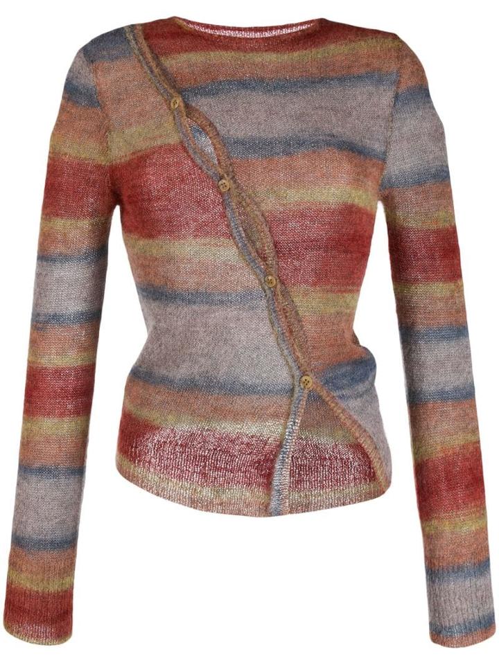 Jacquemus Pau Twist-button Cardigan - Red