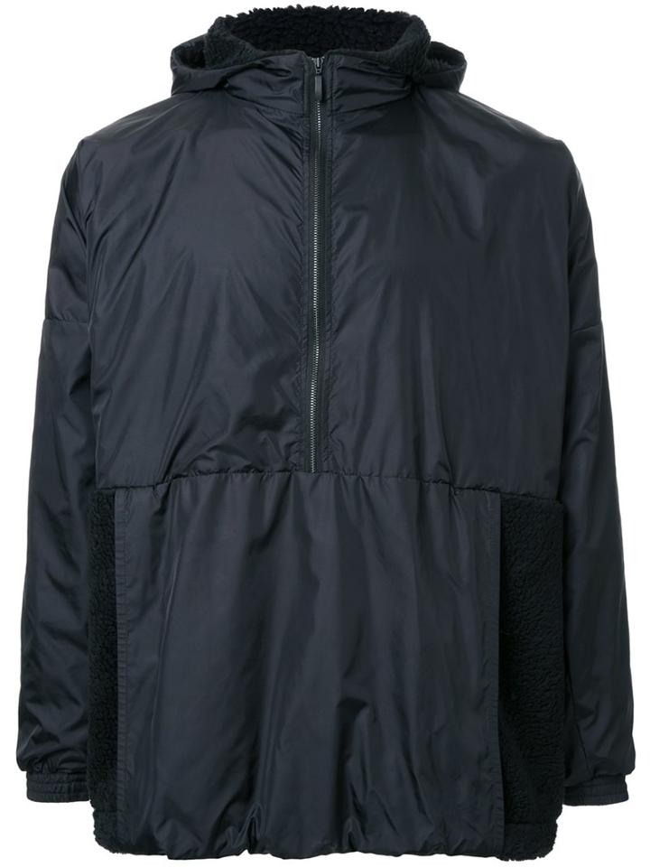 Cottweiler Elasticated Cuffs Hooded Jacket, Men's, Size: Large, Black, Acrylic/nylon/polyester