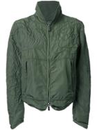 Kru Embroidered Ski Jacket - Green