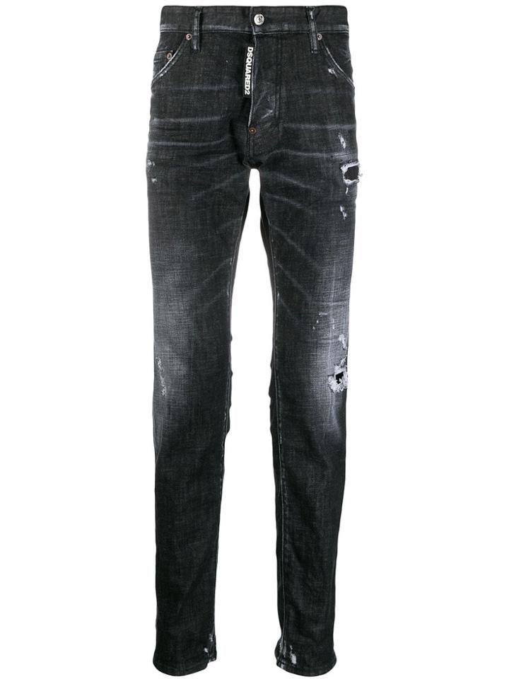 Dsquared2 Distressed Cool Guy Jeans - Black