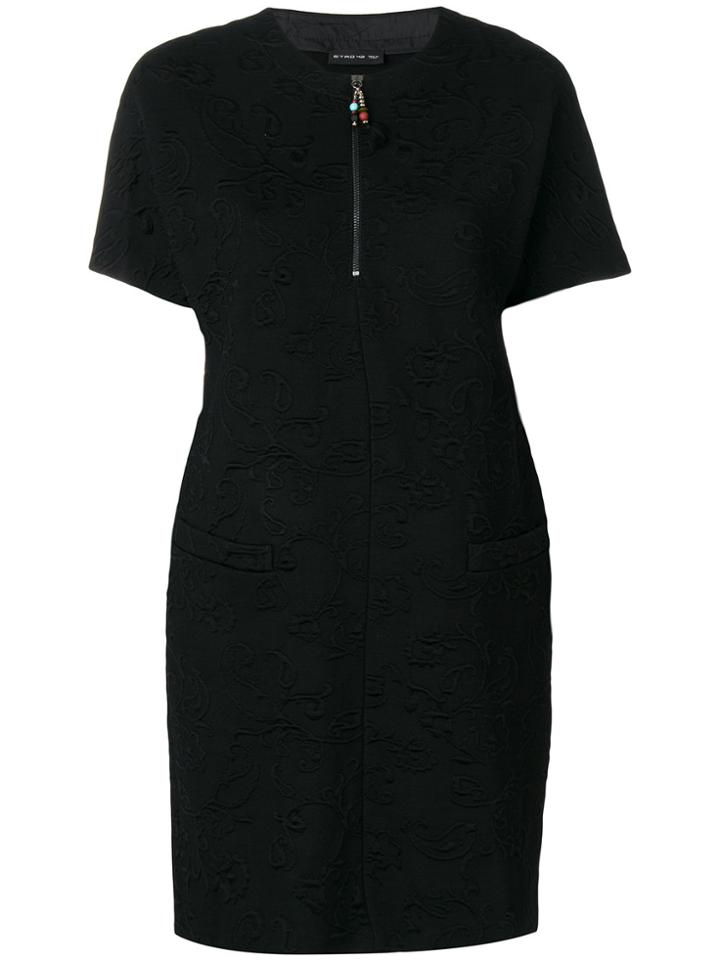 Etro Zipped Neck Dress - Black