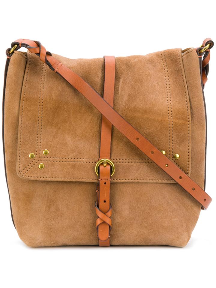 Jérôme Dreyfuss Tony Crossbody Bag - Brown