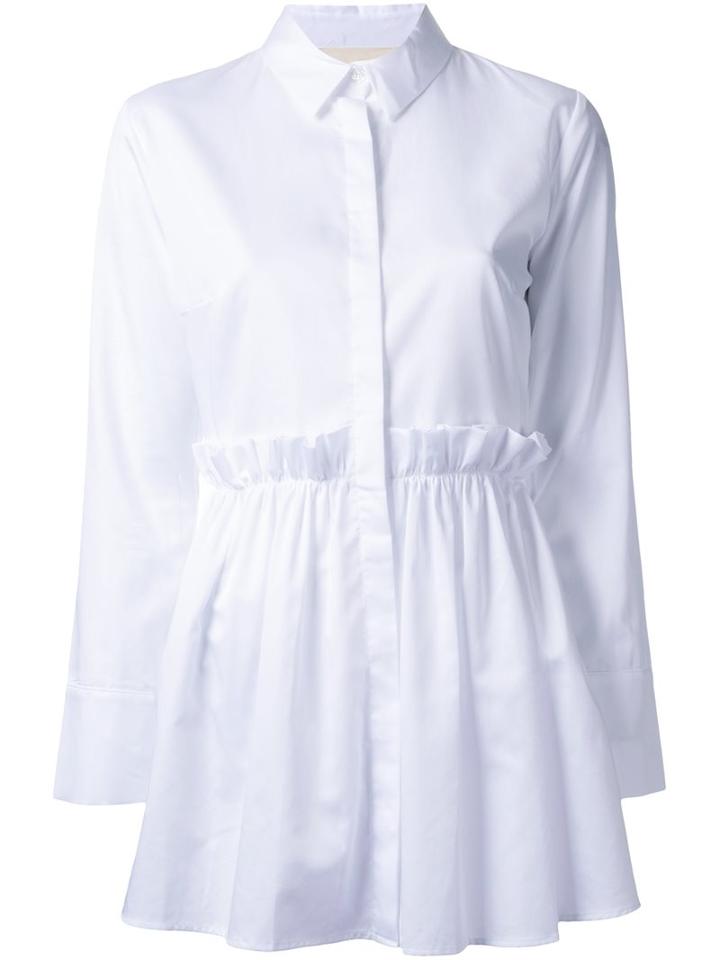 Elaidi 'muzeyyen' Tunic Shirt, Women's, Size: 42, White, Cotton