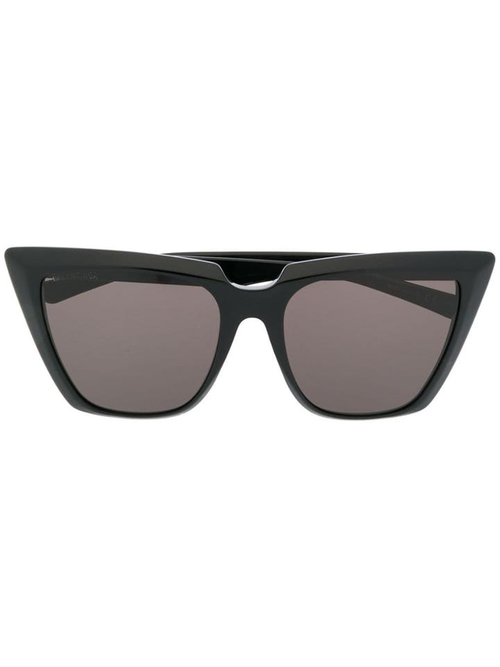 Balenciaga Eyewear Cat-eye Tinted Sunglasses - Black