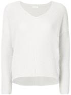 Ballsey Loose Fit Sweater - White
