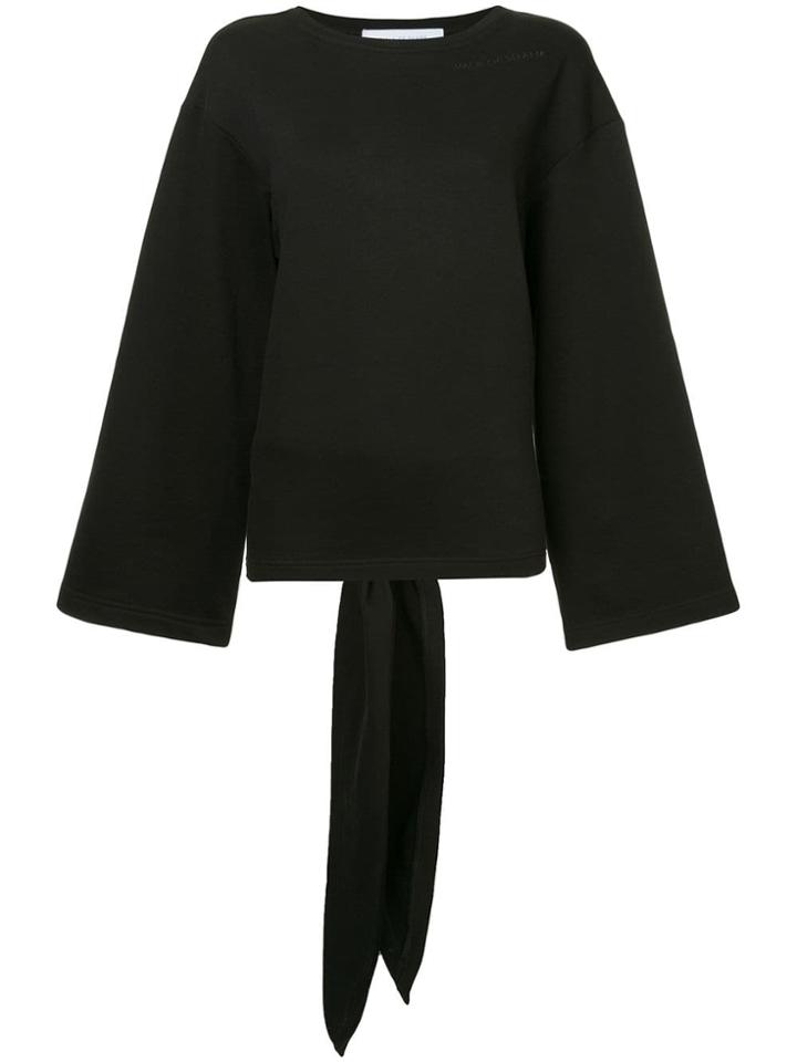 Walk Of Shame Open Back Top - Black