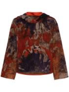 Canessa Tie-dye Boxy Hoodie - Multicoloured