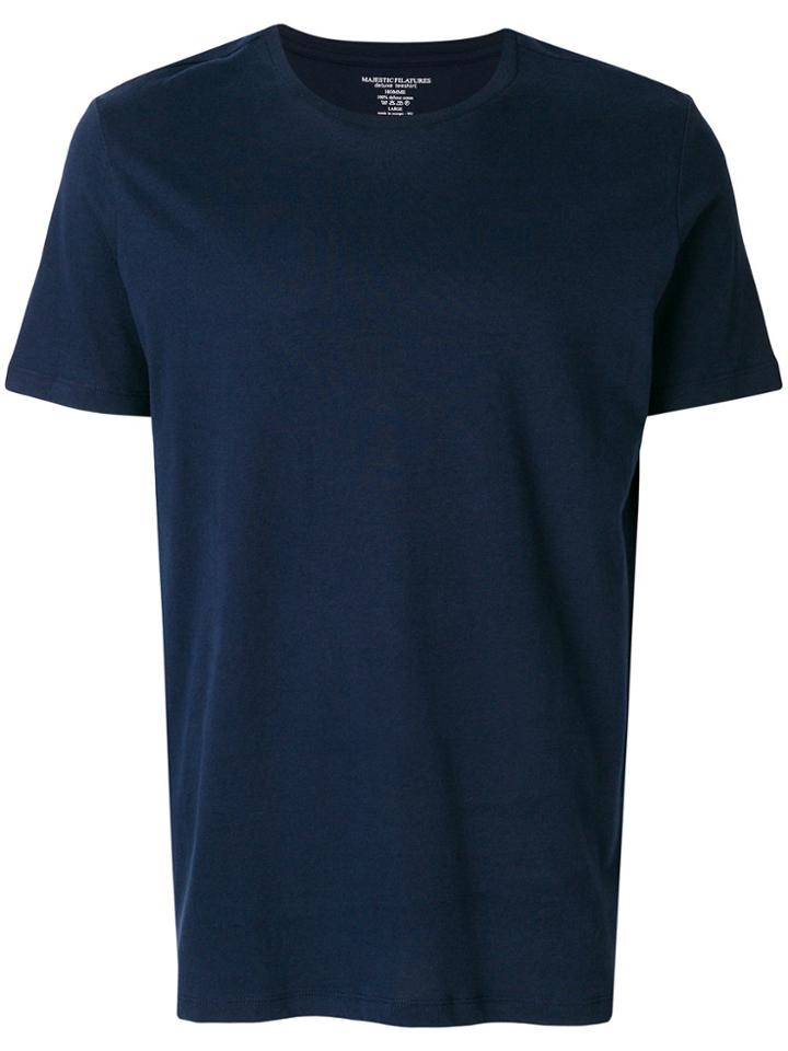 Majestic Filatures Casual T-shirt - Blue