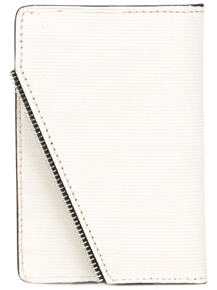 South Lane Raw White Wallet