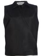 Gianfranco Ferre Vintage Sleeveless Blouse, Women's, Size: 44, Black