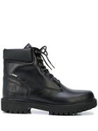 Timberland Embossed Logo Boots - Black