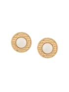 Givenchy Pre-owned 1980's Oversized Clip-on Earrings - Gold