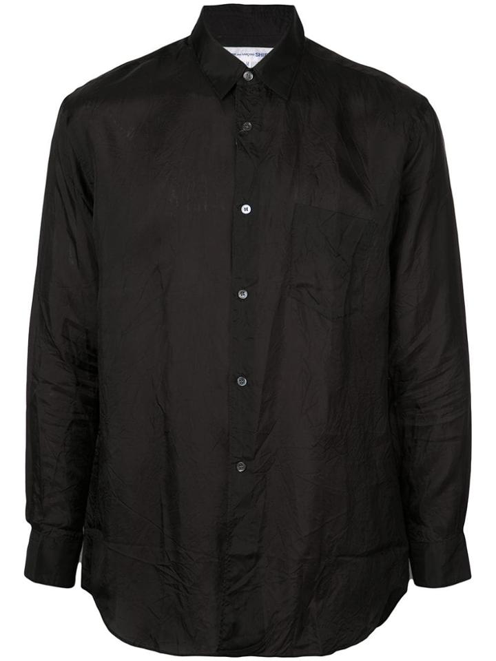 Comme Des Garçons Chest Pocket Shirt - Black