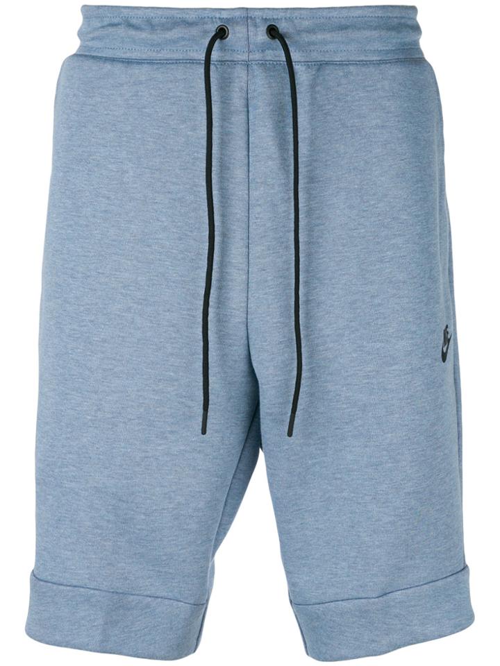 Nike Tech Fleece Shorts - Blue