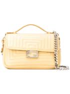 Fendi - 'double Baguette' Bag - Women - Leather - One Size, Yellow/orange, Leather