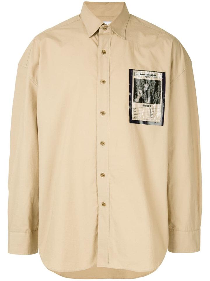 Yoshiokubo Wanted Pocket Shirt - Brown