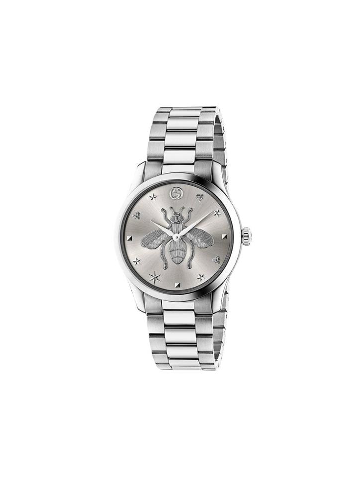 Gucci G-timeless 38mm Watch - Silver