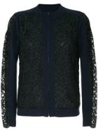 Onefifteen Lace Panel Sweater - Blue