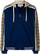 Gucci Technical Jersey Bomber Jacket - Blue