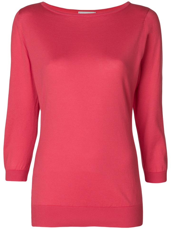 John Smedley Cassandra Sweater - Red
