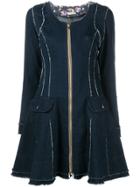 Natasha Zinko Flared Denim Dress - Blue