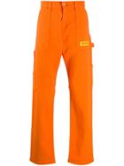 Versace Wide-leg Long Jeans - Orange