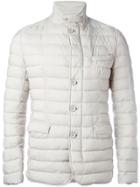 Herno Buttoned Puffer Jacket - Nude & Neutrals