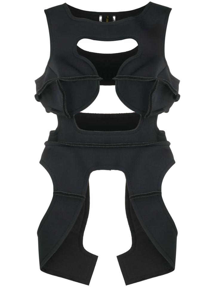 Comme Des Garçons Bra Support Vest - Black