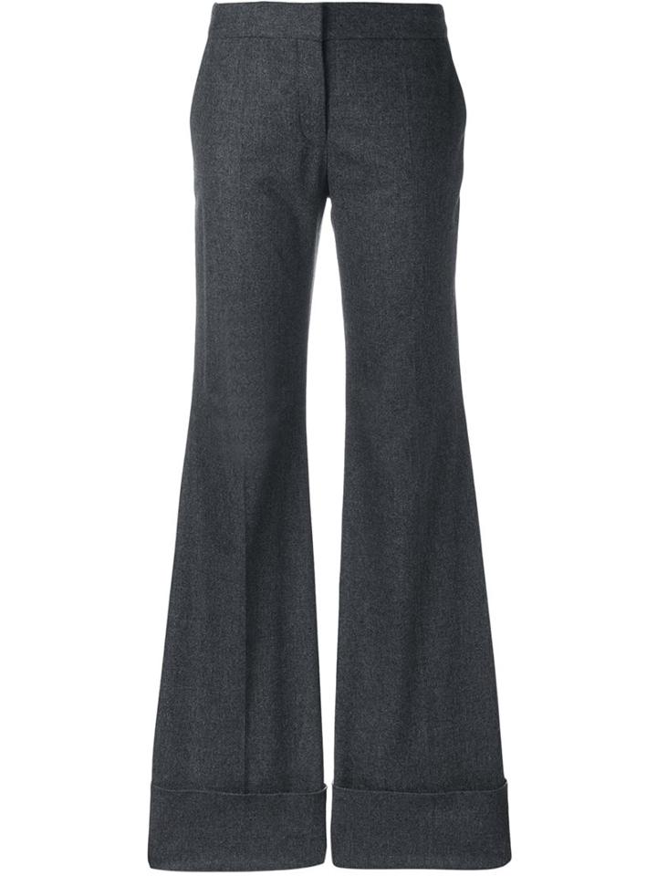 Stella Mccartney 'dakota' Trousers, Women's, Size: 38, Grey, Spandex/elastane/cashmere/wool