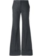 Stella Mccartney 'dakota' Trousers, Women's, Size: 38, Grey, Spandex/elastane/cashmere/wool