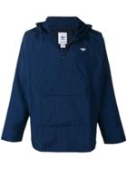 Adidas Lightweight Hooded Sports Jacket - Blue