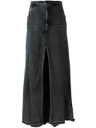 Alexander Wang A-line Denim Skirt