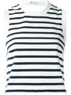 T By Alexander Wang Backless Striped Top