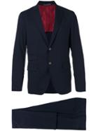 Eleventy - Formal Suit - Men - Silk/spandex/elastane/cupro/virgin Wool - 48, Blue, Silk/spandex/elastane/cupro/virgin Wool