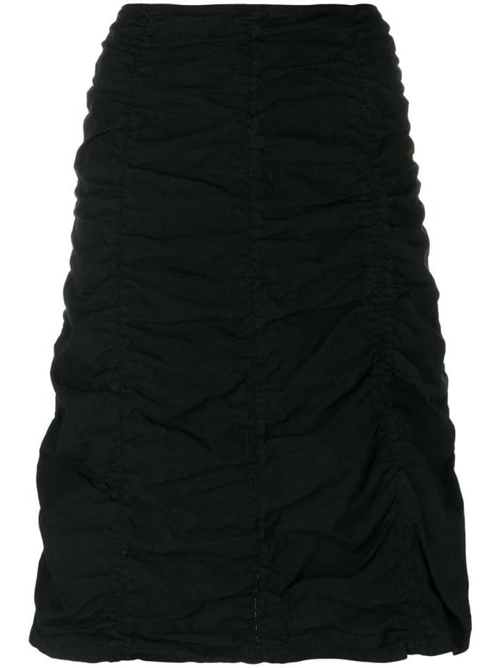 Romeo Gigli Pre-owned Gathered Short Skirt - Black