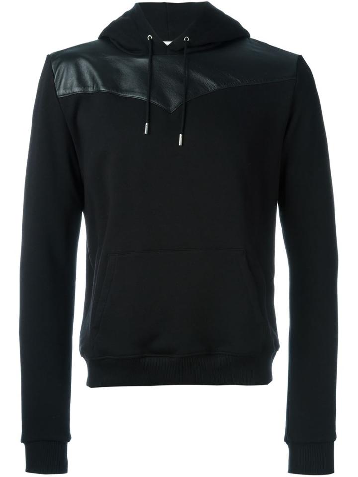 Saint Laurent Chest Panel Hoodie