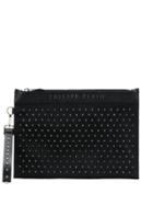 Philipp Plein Star Stud Clutch Bag - Black