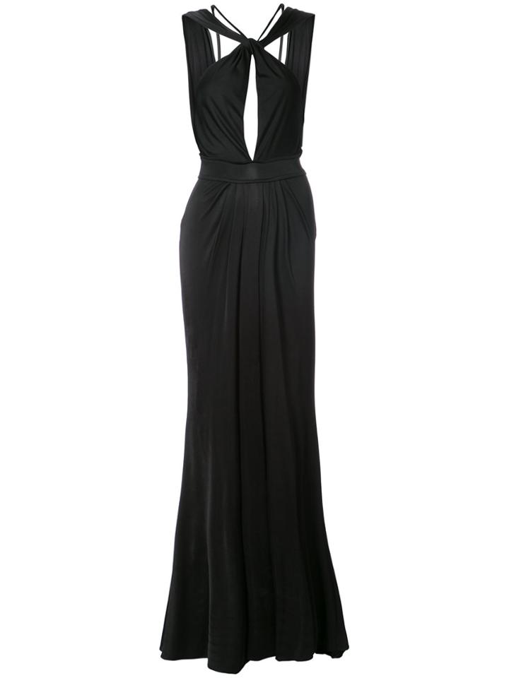 Zac Zac Posen Wendy Grecian Gown - Black