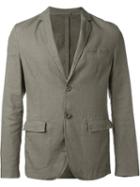 Aspesi Two Button Blazer, Men's, Size: Xl, Green, Linen/flax/cotton/spandex/elastane/polyester