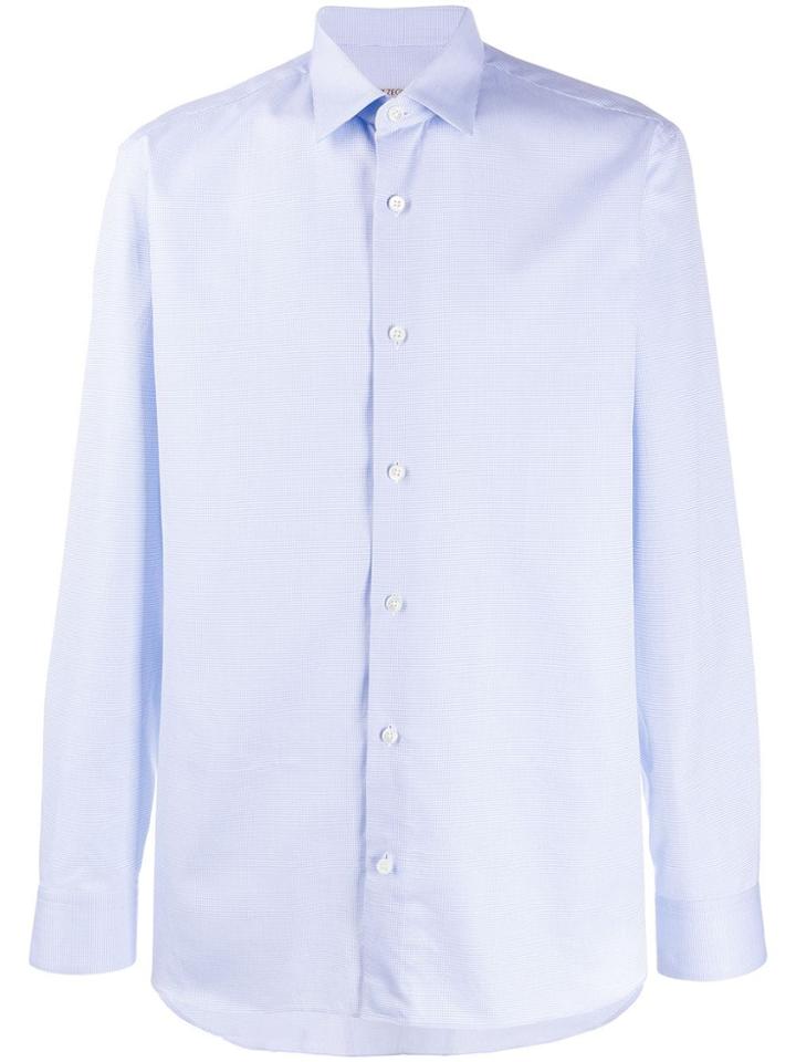 Z Zegna Classic Buttoned Shirt - Blue