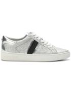 Michael Michael Kors Keaton Striped Glitter Sneakers - Metallic
