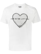 Neighborhood Luker 'love On The Left Bank' Print T-shirt, Men's, Size: Medium, White, Cotton
