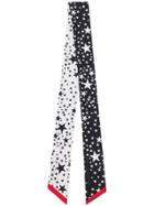 Stella Mccartney Star Print Neck Scarf - White