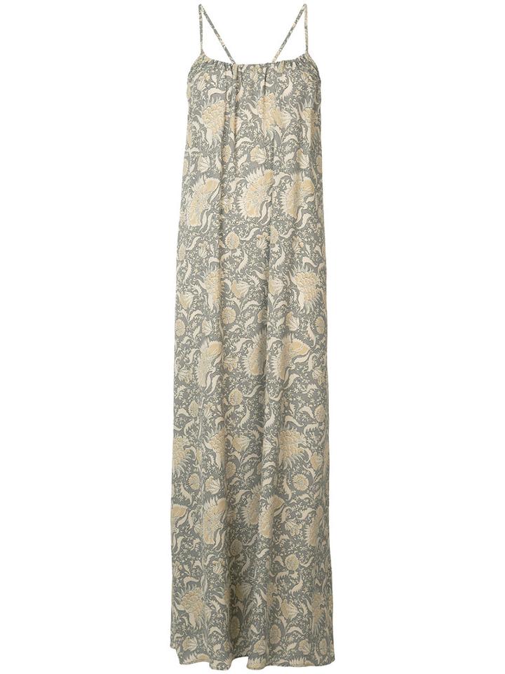 Vince - Printed Maxi Dress - Women - Silk - S, Nude/neutrals, Silk
