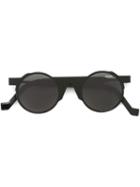 Vava 'bl0004' Sunglasses, Adult Unisex, Black, Acetate/aluminium