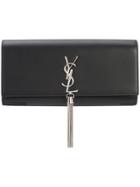 Saint Laurent Classic Kate Tassel Clutch - Black