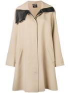 Jean Paul Gaultier Pre-owned 1990's Flared Midi Coat - Neutrals