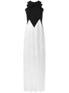 Givenchy Fringed Long Dress - Black